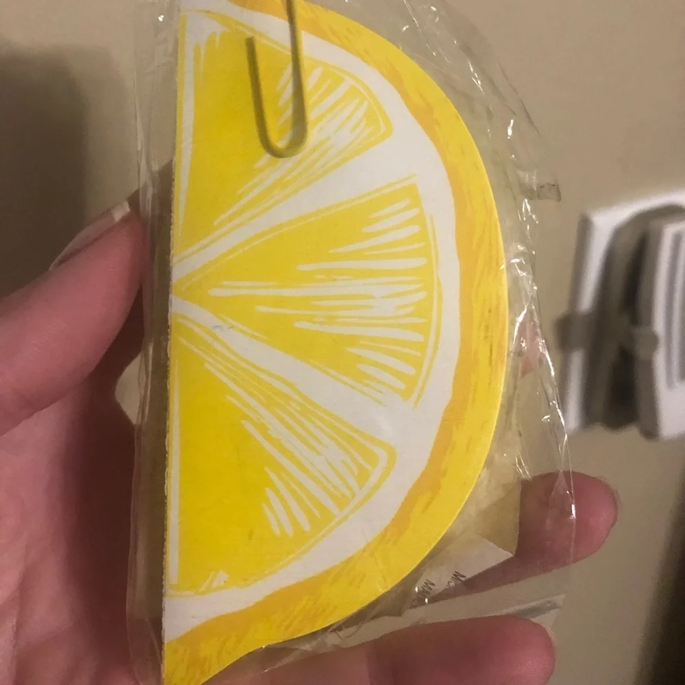 Lemon 🍋 note pad